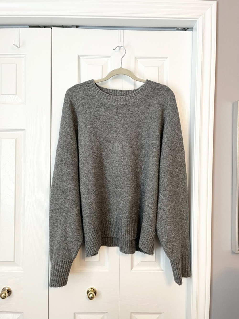 Zara Grey Knit Sweater